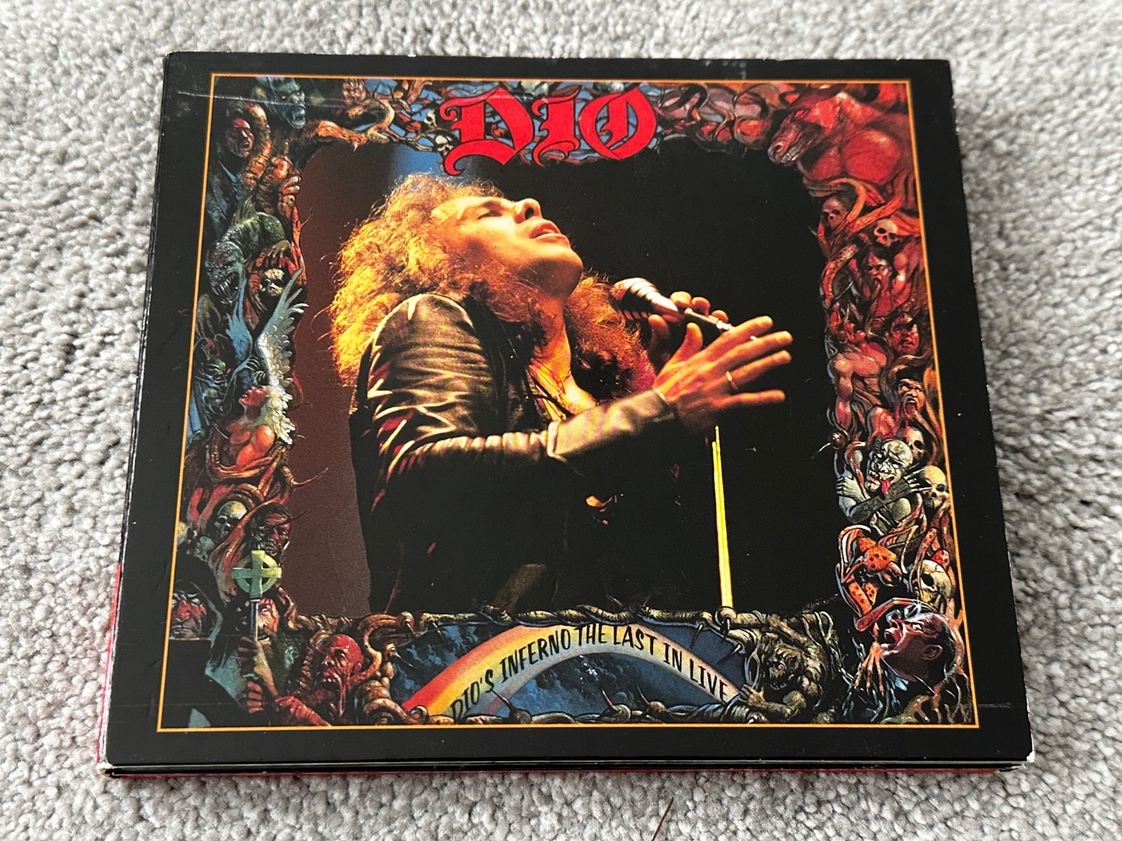 DIO - DIO'S INFERNO - THE LAST IN LIVE / GERMAN DIGIPAK 2 CD SONOPRESS SPV 18849
