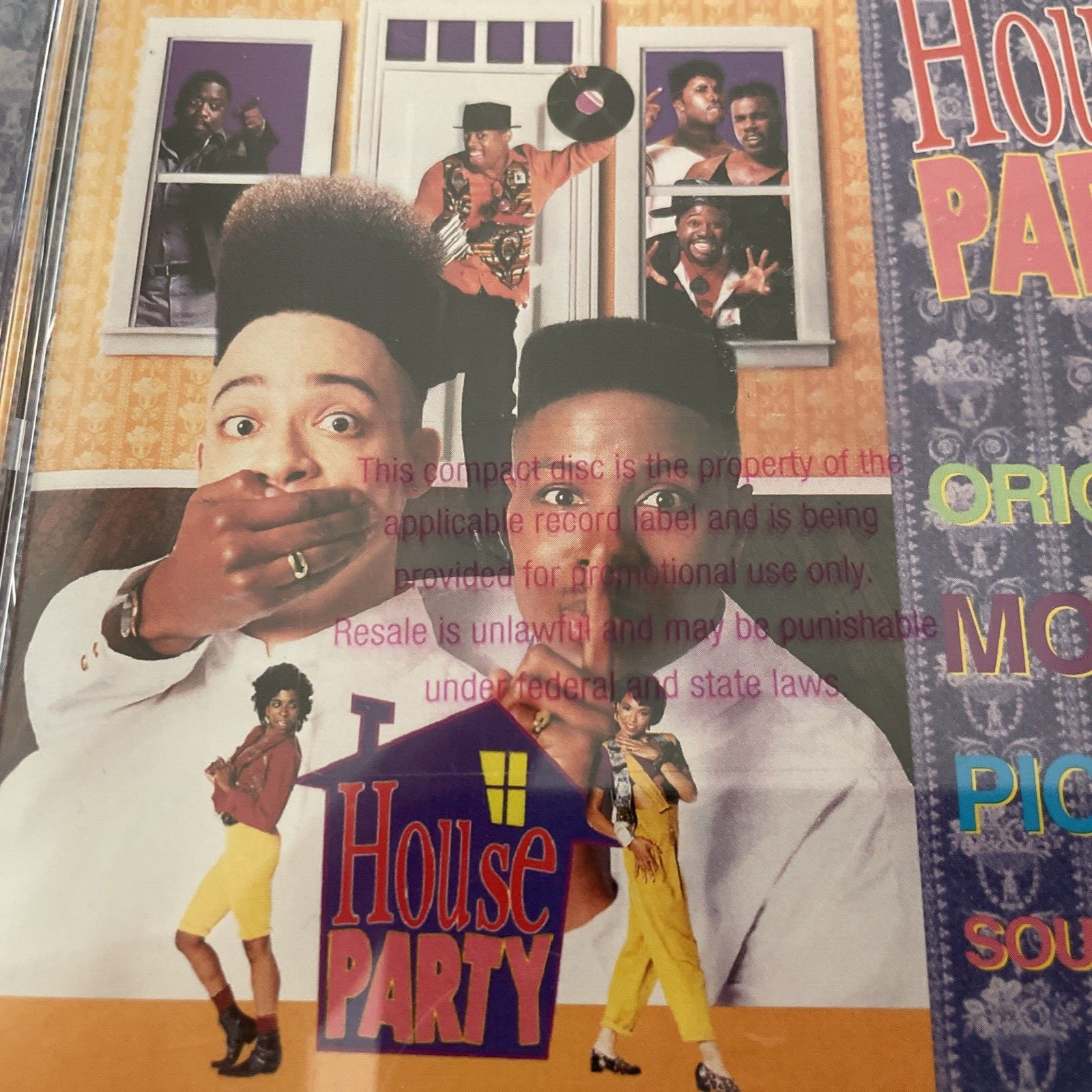 LENNY WHITE - House Party - CD - Original Recording Soundtrack Promo - *VG*