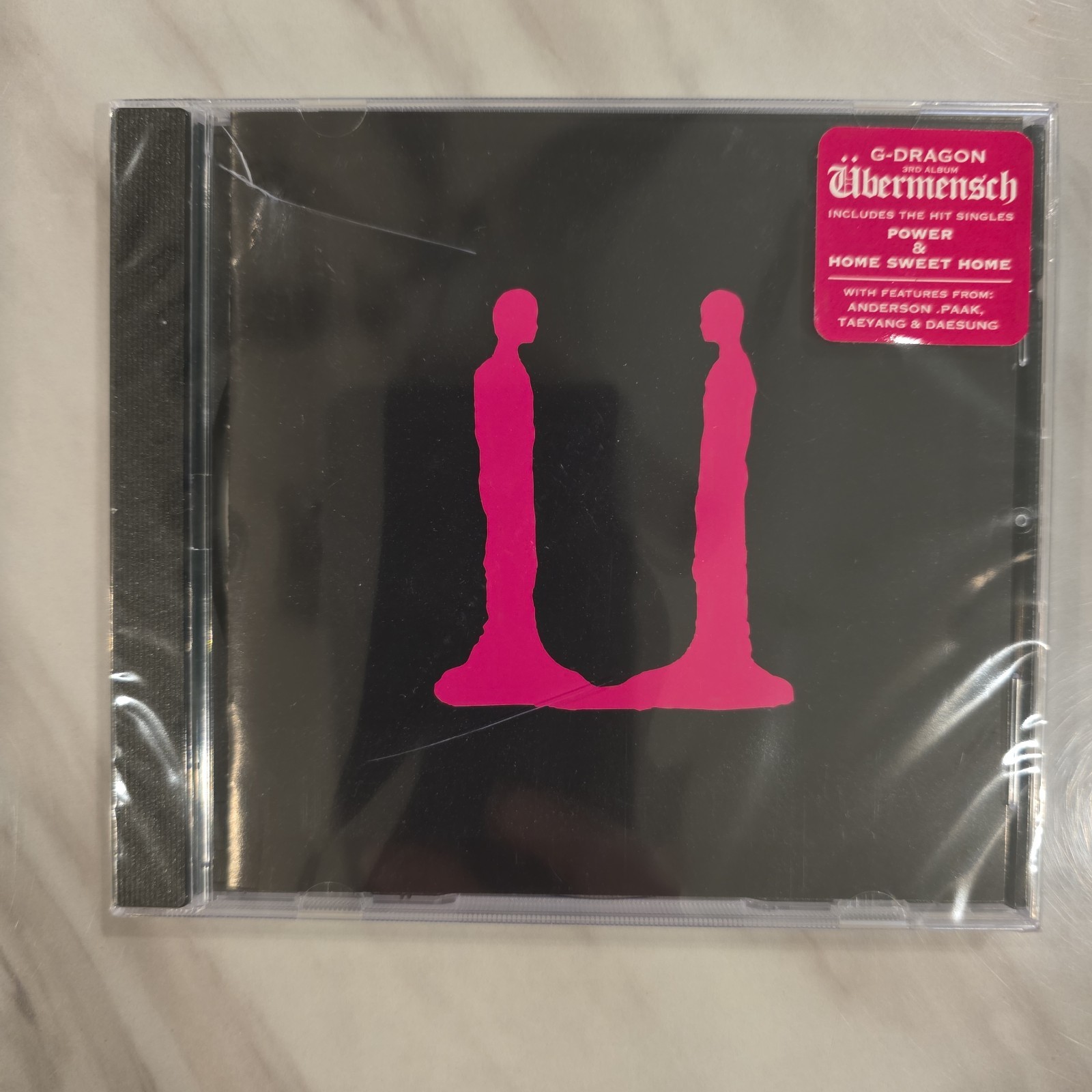 G-DRAGON UBERMENSCH [Pink Verson) NEW 2025 CD READ
