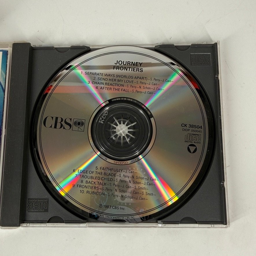 Journey – Frontiers CD 1983 CBS Classic Rock Pop Rock Faithfully