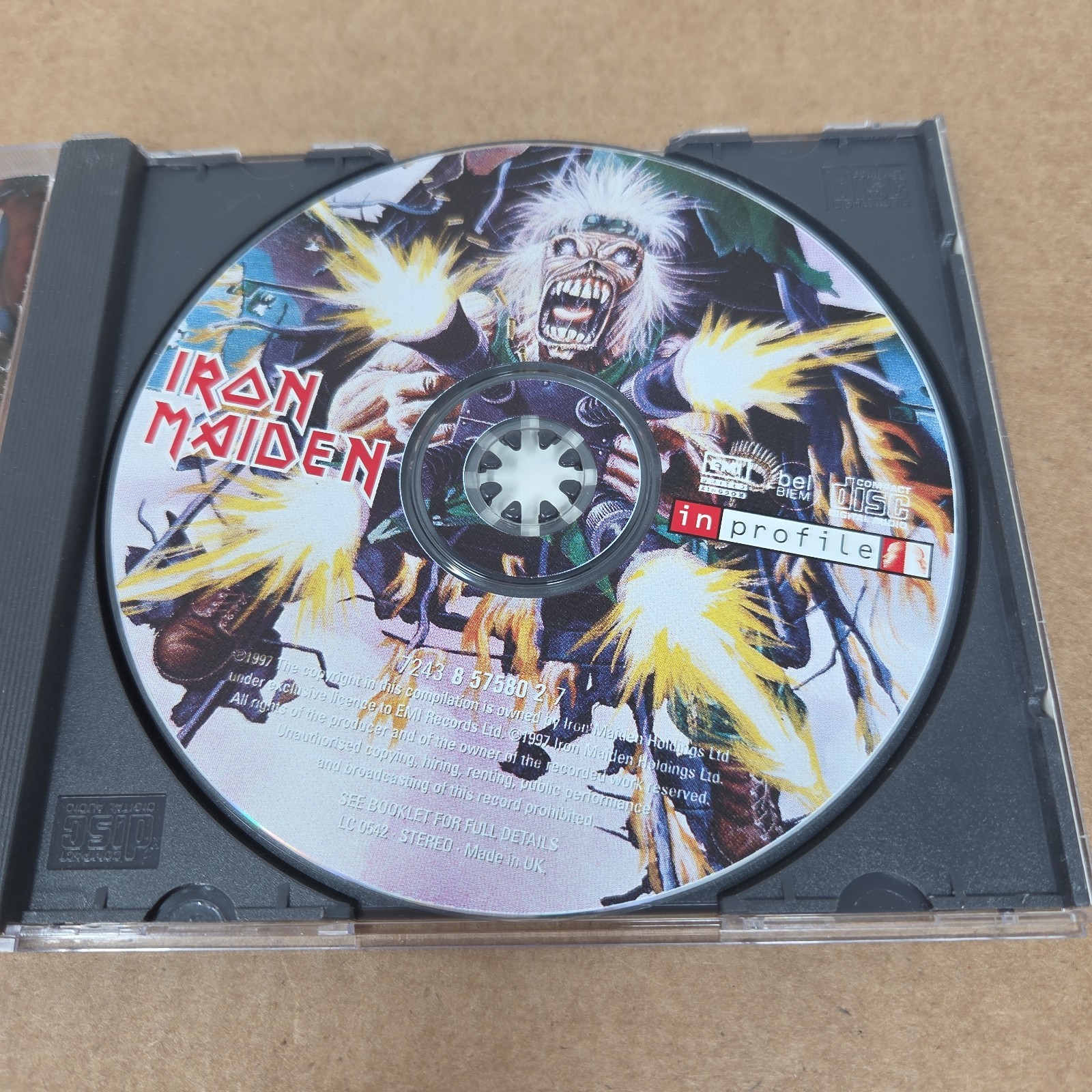 Iron Maiden - In Profile (Interview Disc UK 1997) CD Rare Ex/Ex