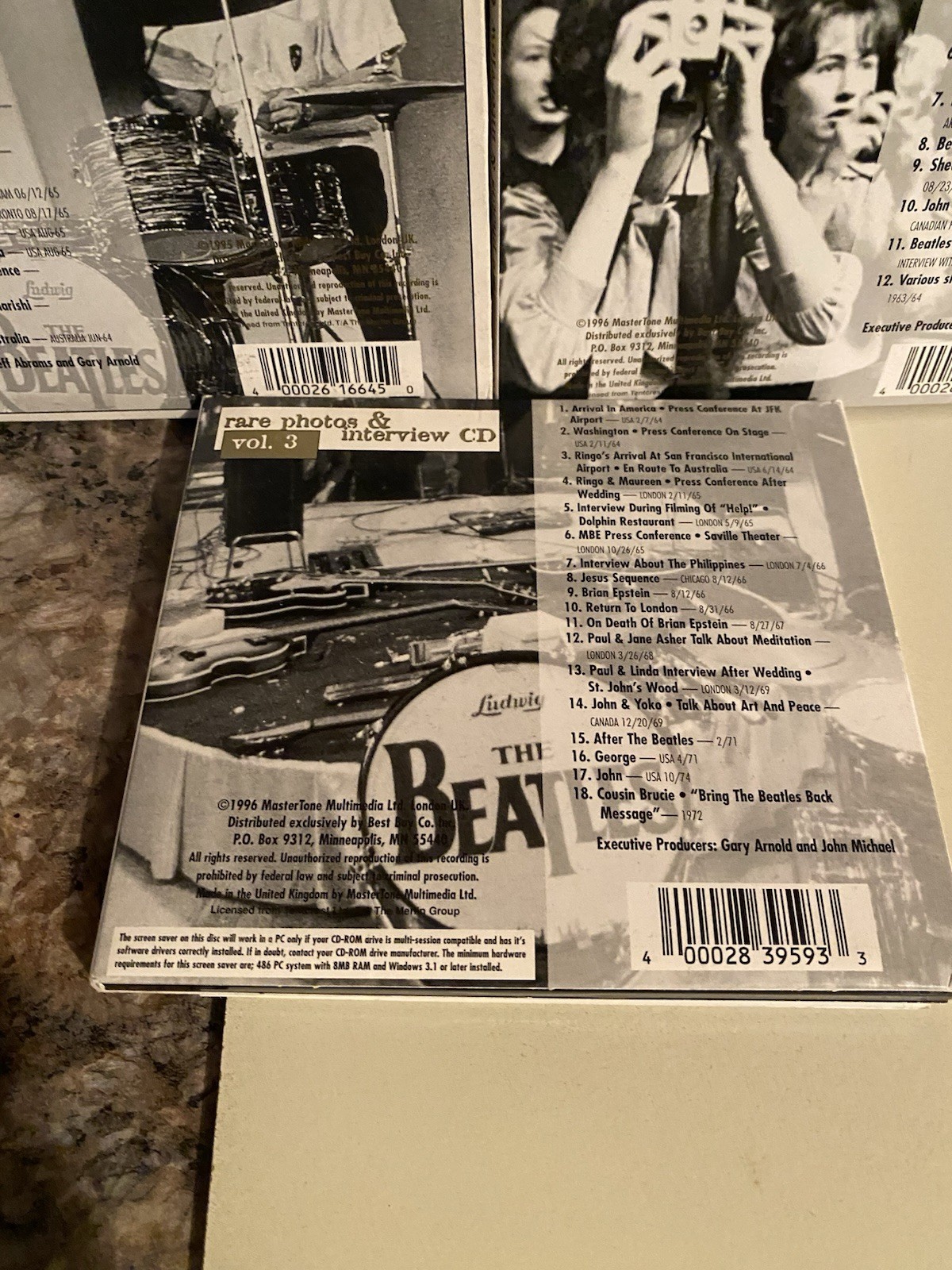 Beatles Oddball Lot Of 11 Cds‼️See Photos For Titles All In Good Condition