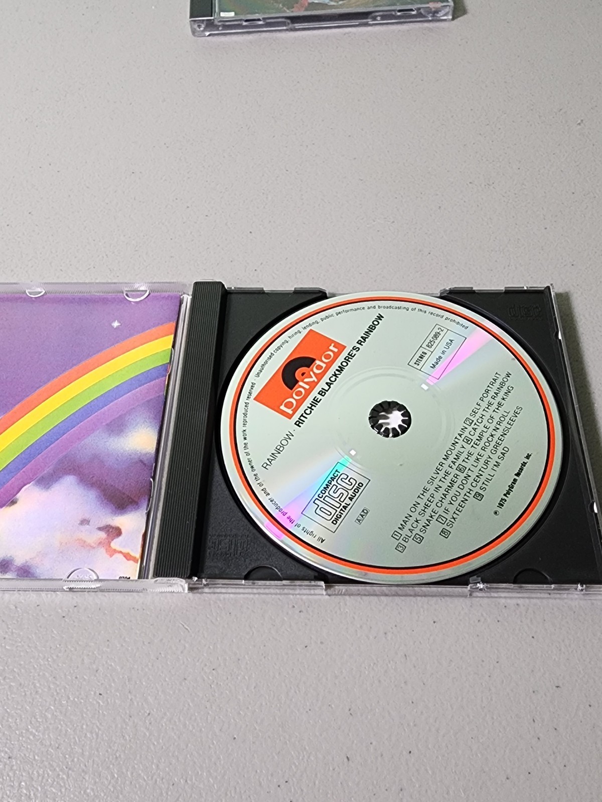 Rainbow Music Cd Lot of 9 CDs - Finyl Vinyl, Down To Earth, Rising, etc