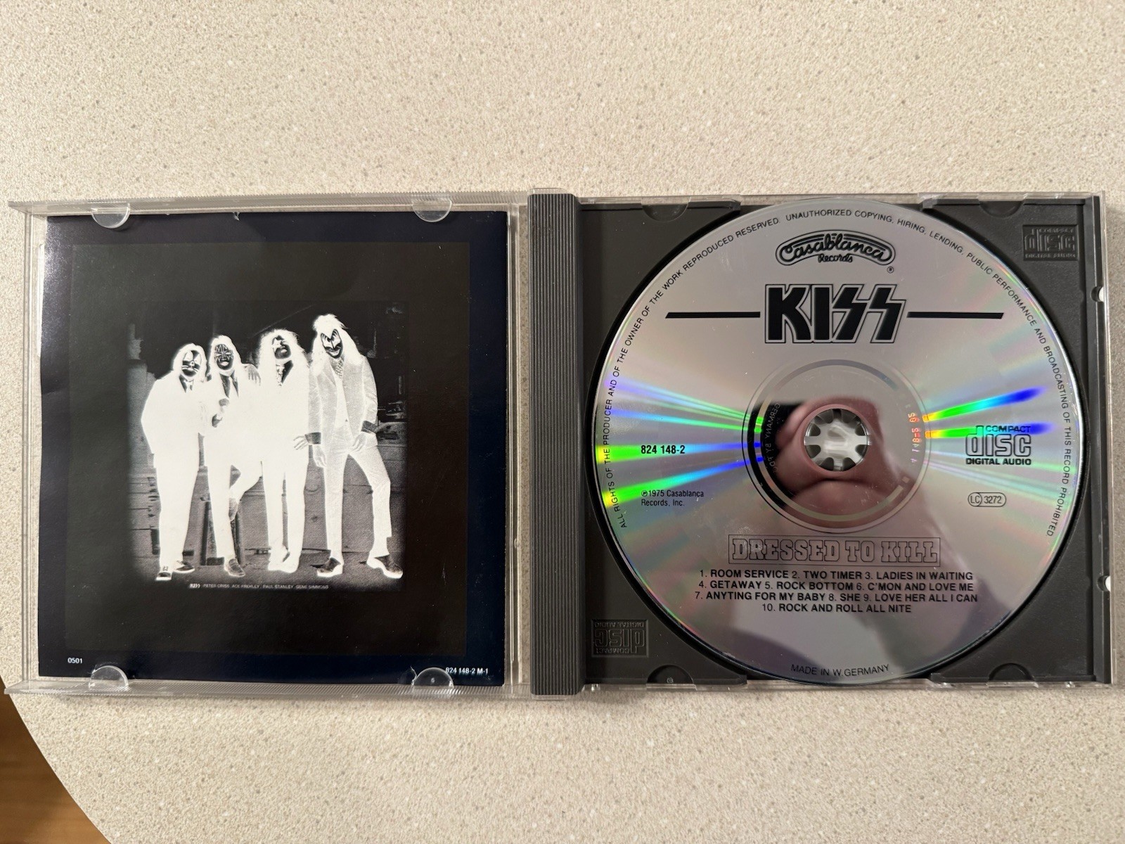 Dressed to Kill by Kiss (CD, May-1989, Island/Mercury) CIB Complete In Box!