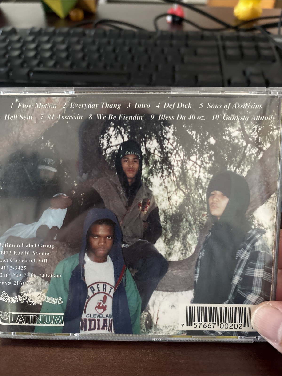 Bone Enterprise Faces of Death CD Bone Thugs N Harmony Rare VHTF & OOP RAP CD