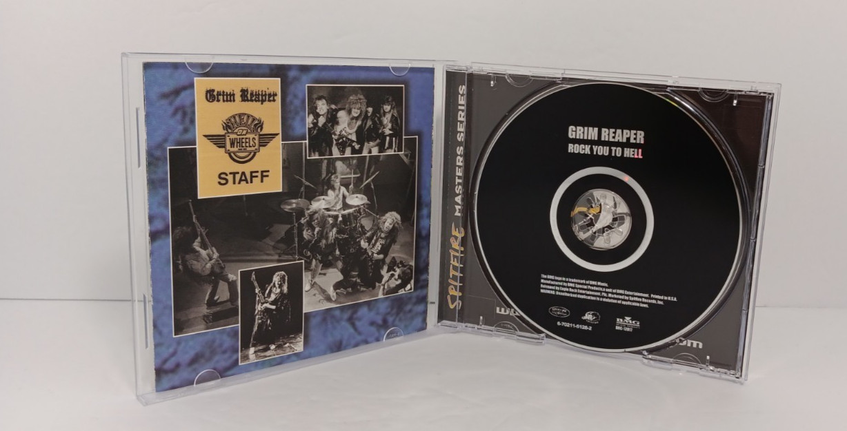 Grim Reaper – Rock You To Hell CD (2000) Spitfire Masters Series
