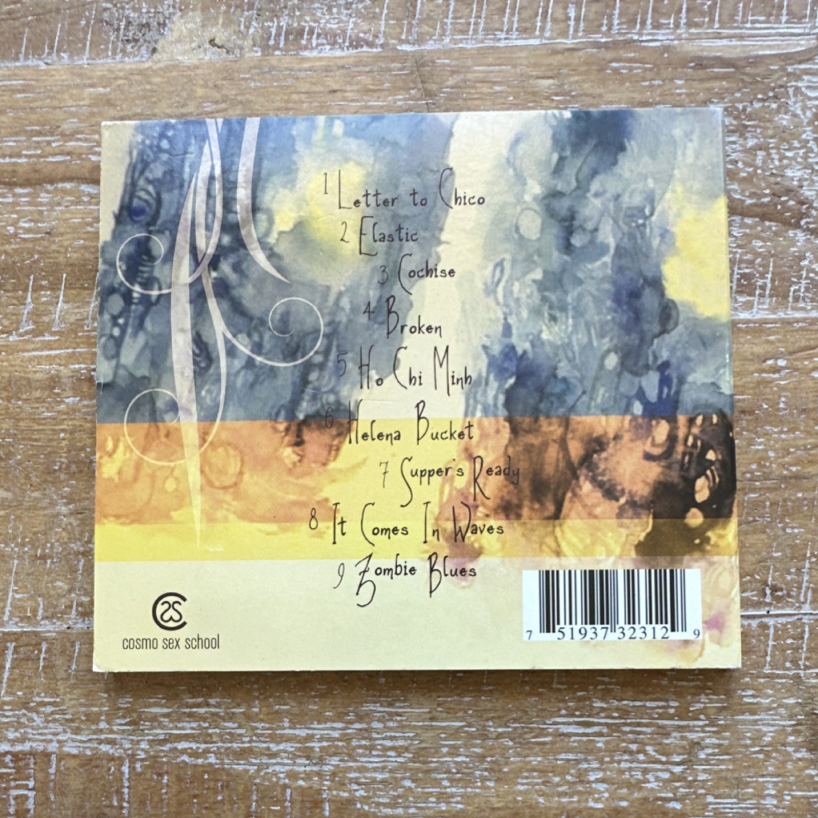 Denmark Veseys Denmark Veseys CD 2008 Rock Cosmo Sex School Album Signed