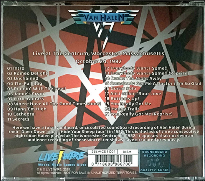 VAN HALEN Long Live The King CD FACTORY SEALED