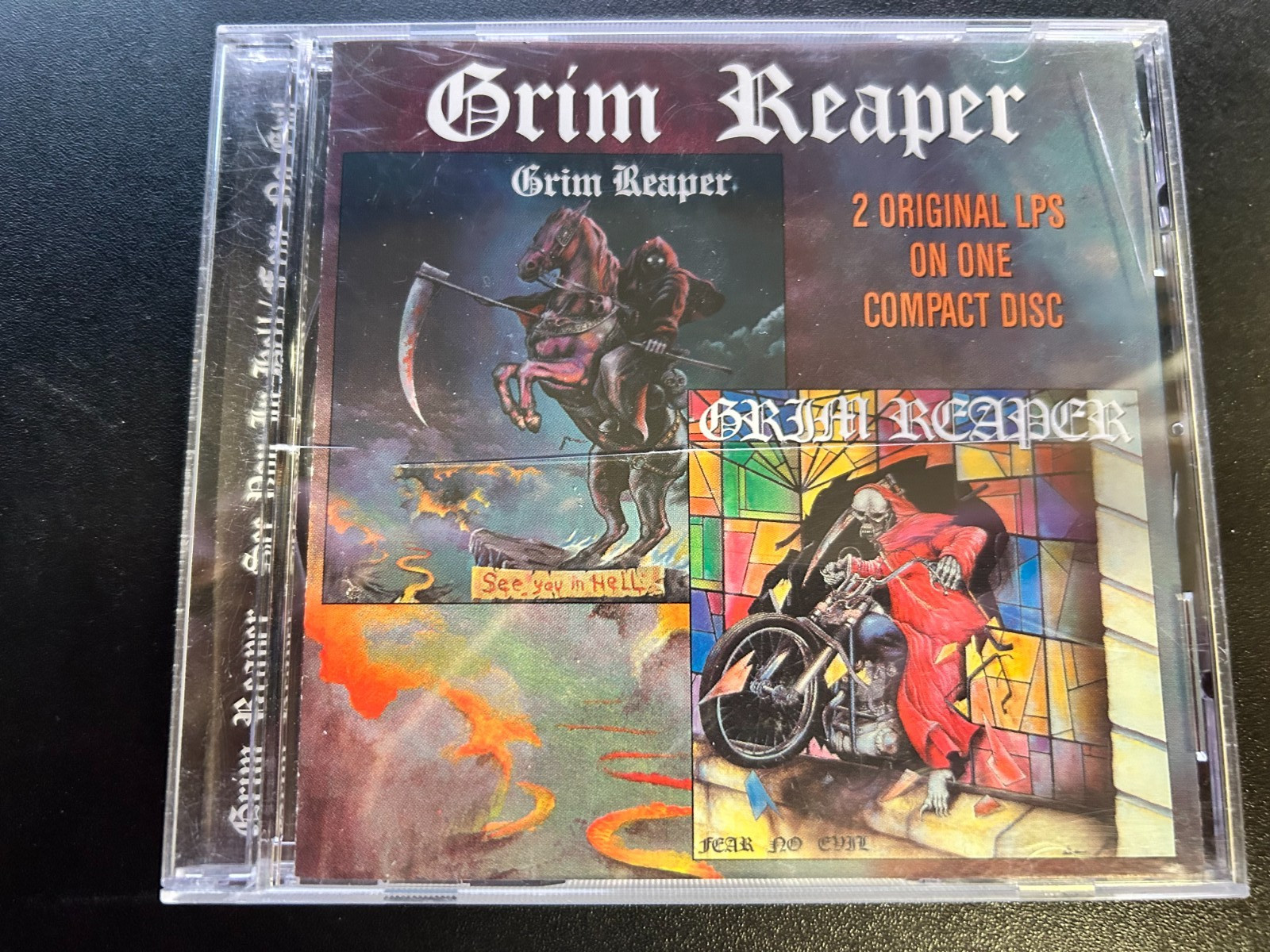 See You in Hell/Fear No Evil by Grim Reaper (CD, Mar-2006, Collectables)