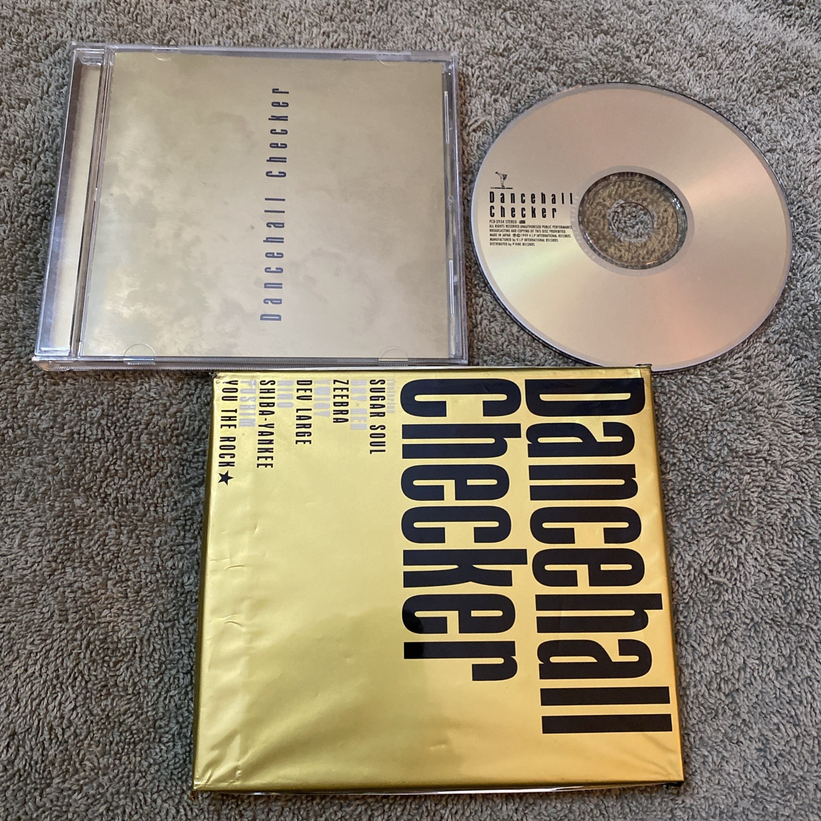 Dancehall Checker CD Japan Import 1999 Hip Hop Reggae EP PCD 3934