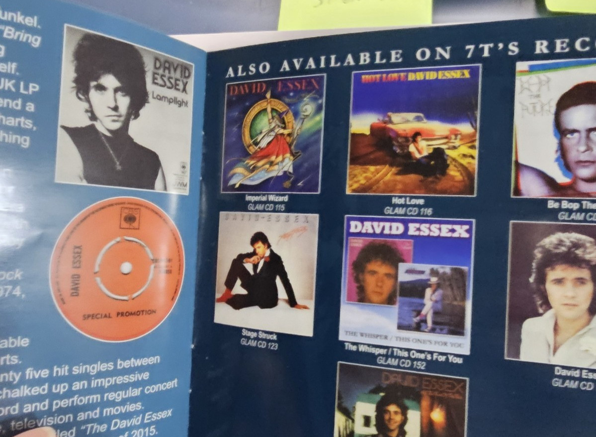 David Essex Rock On (the Rock On album) CD Remastered Import 7T's Jeff Wayne