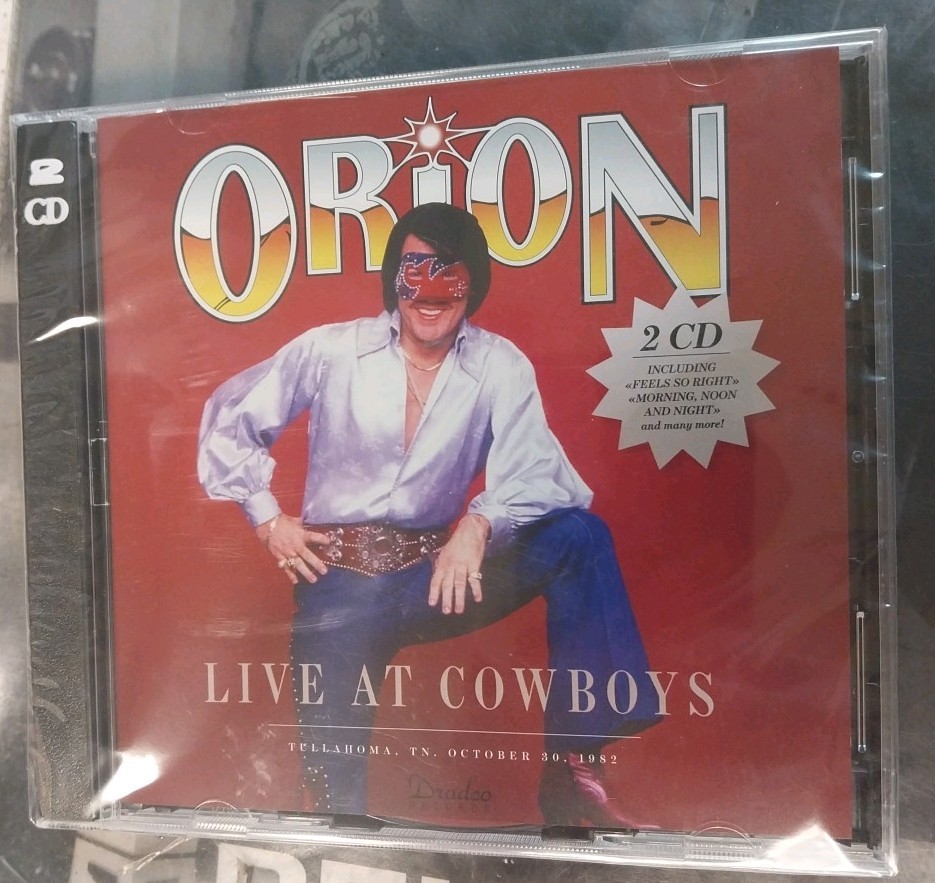 ORION - JIMMY ELLIS - ELVIS - Live At Cowboys - 2 CD live New Sealed CD