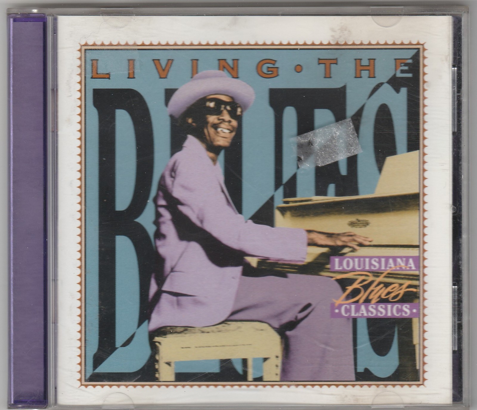 Various- Living The Blues Louisiana Blues Classics CD 1999