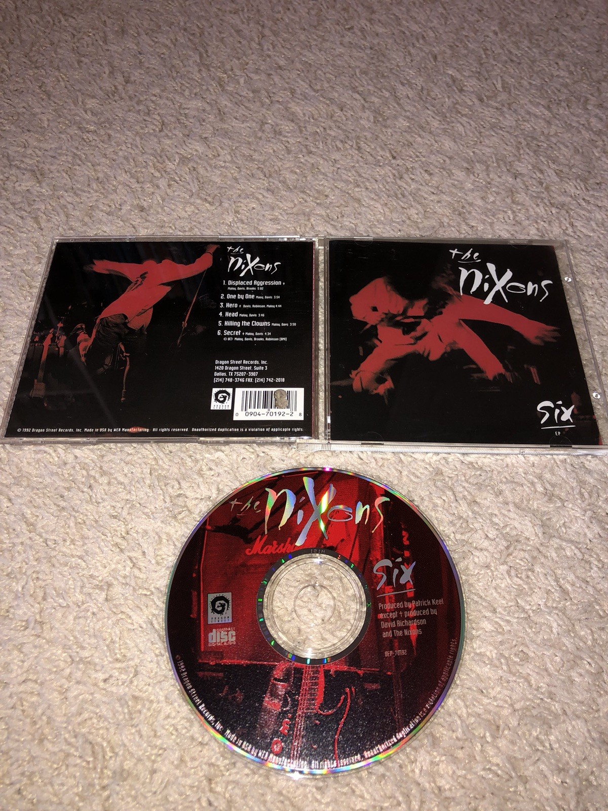 Six By The Nixons CD EP RARE! Rock Toadies Local H Marcy Playground Candlebox