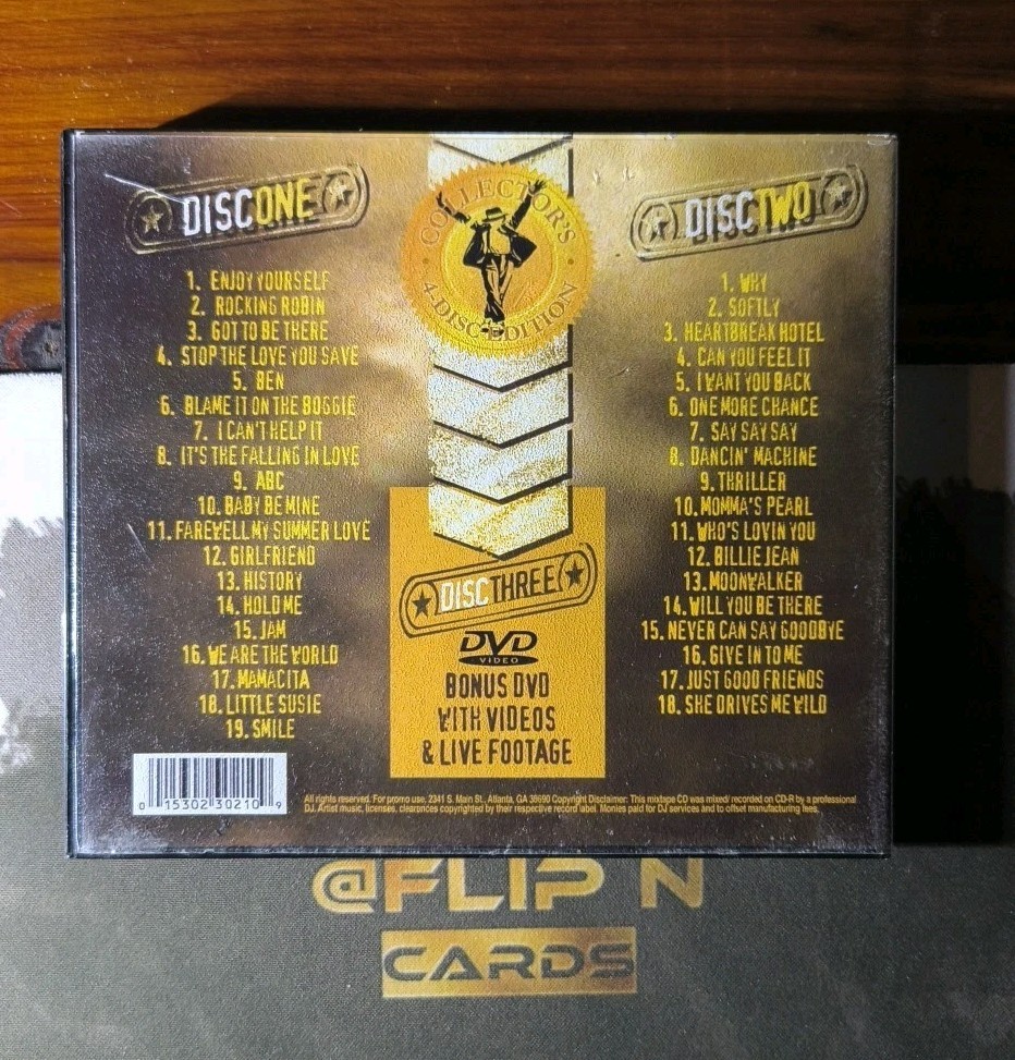 DJ Trends - Michael Jackson THE KING THE LENGEND 2 - 2CD & DVD R&B MIXTAPE PROMO