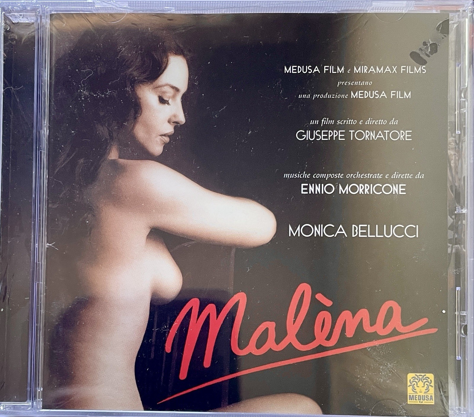 Malèna - Original 2000 Medusa Release Soundtrack CD Ennio Morricone - Rare Cover