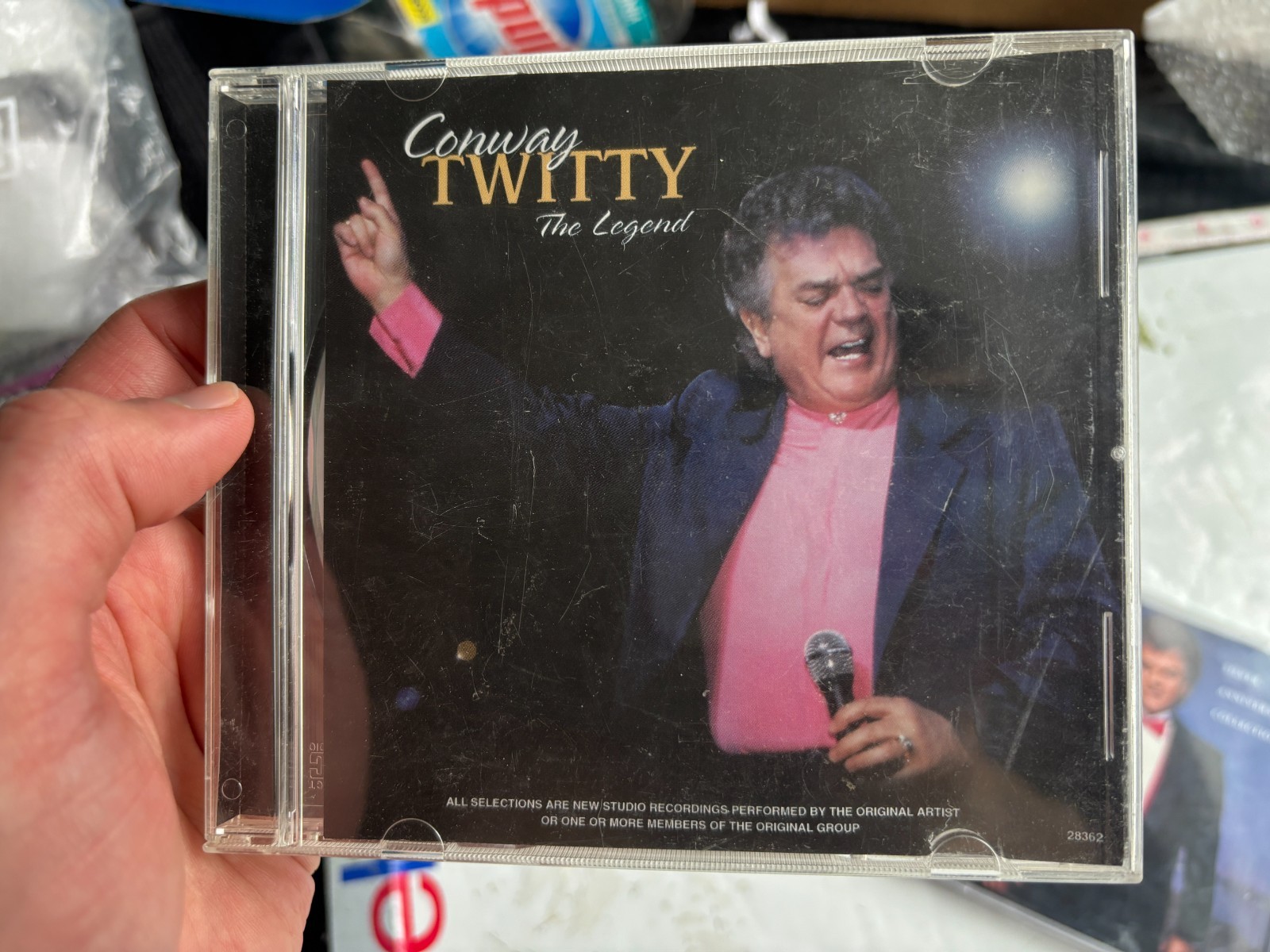 Conway Twitty The Legend Vol. 1 and Silver Anniversary Collection CDs Tested