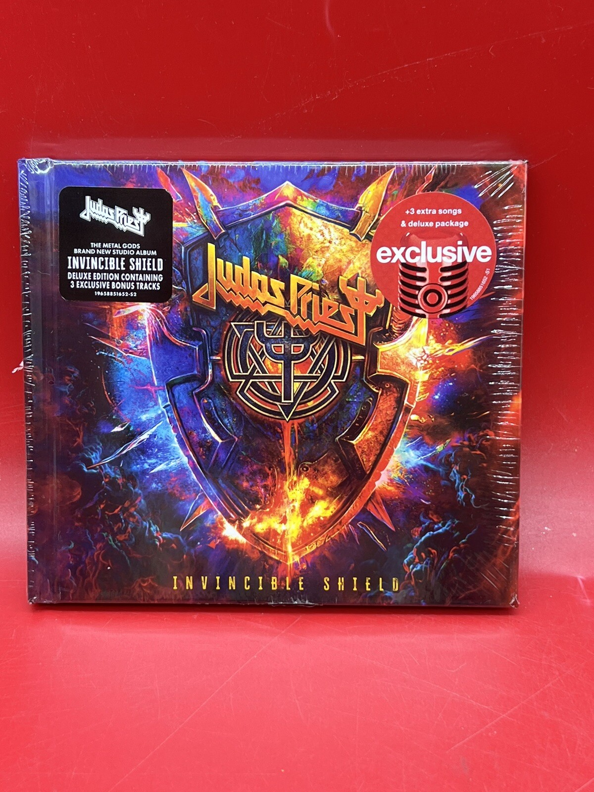 Judas Priest Invincible Shield (CD) Deluxe Album New/Sealed