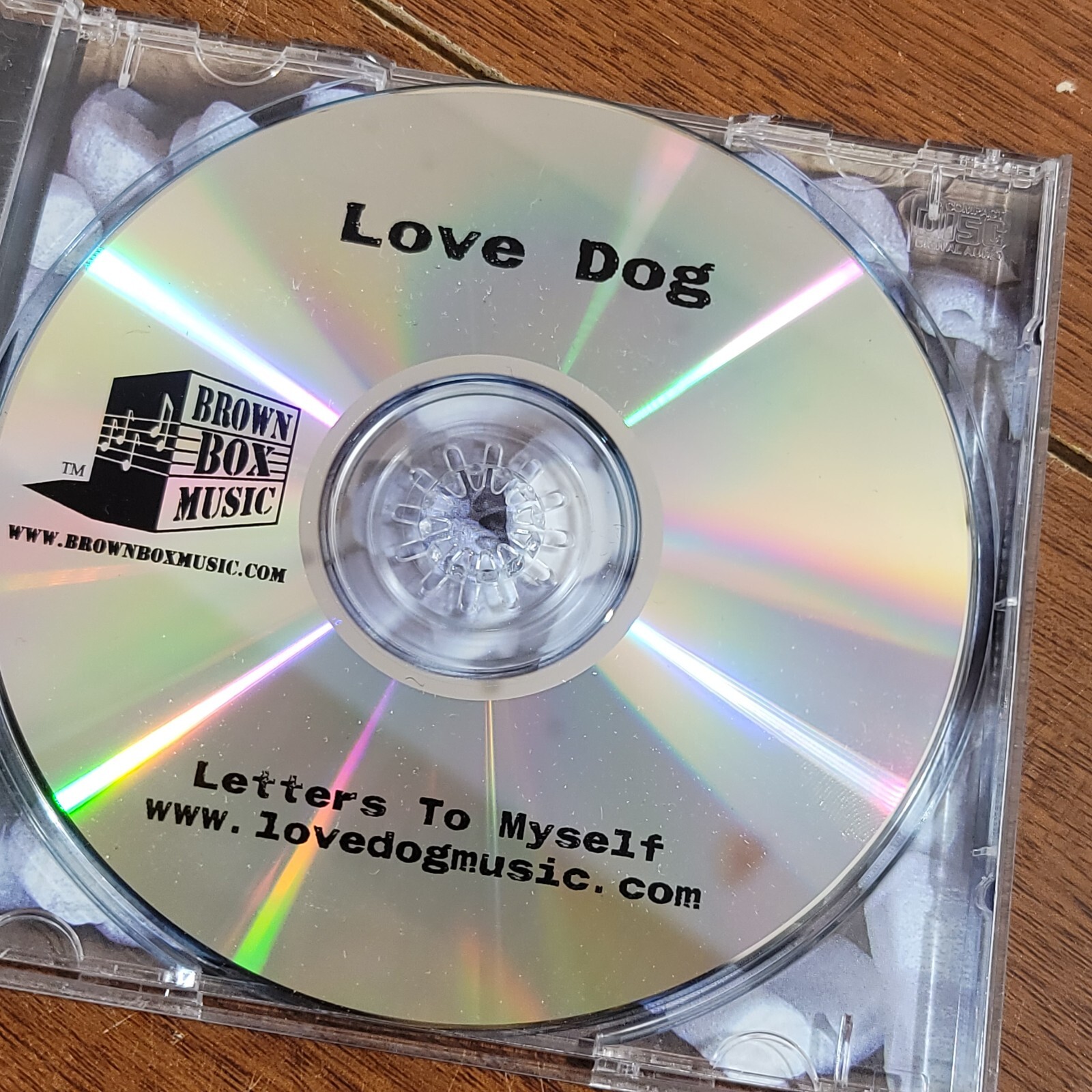 Letters To Myself Audio CD Love Dog