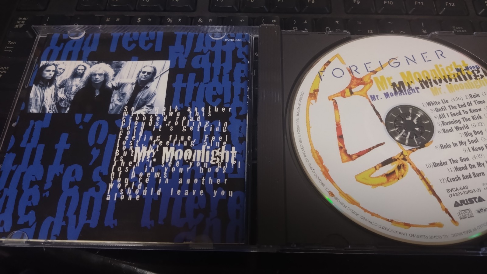 FOREIGNER / MR.MOONLIGHT Rare Japan CD AOR