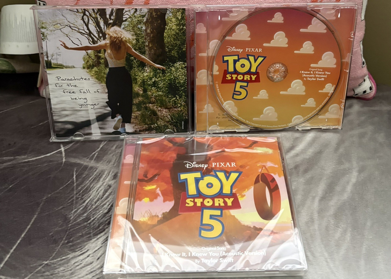 Taylor Swift Toy Story 5 Collector's Edition CD x 2. Sealed & in hand