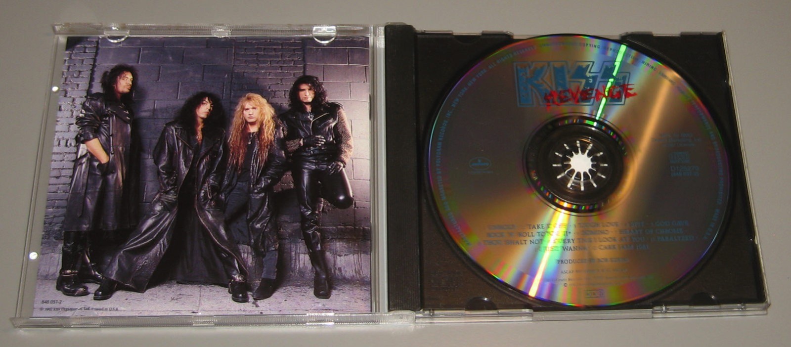 Kiss - Revenge (CD, 1992, Mercury Records) Gene Simmons Paul Stanley