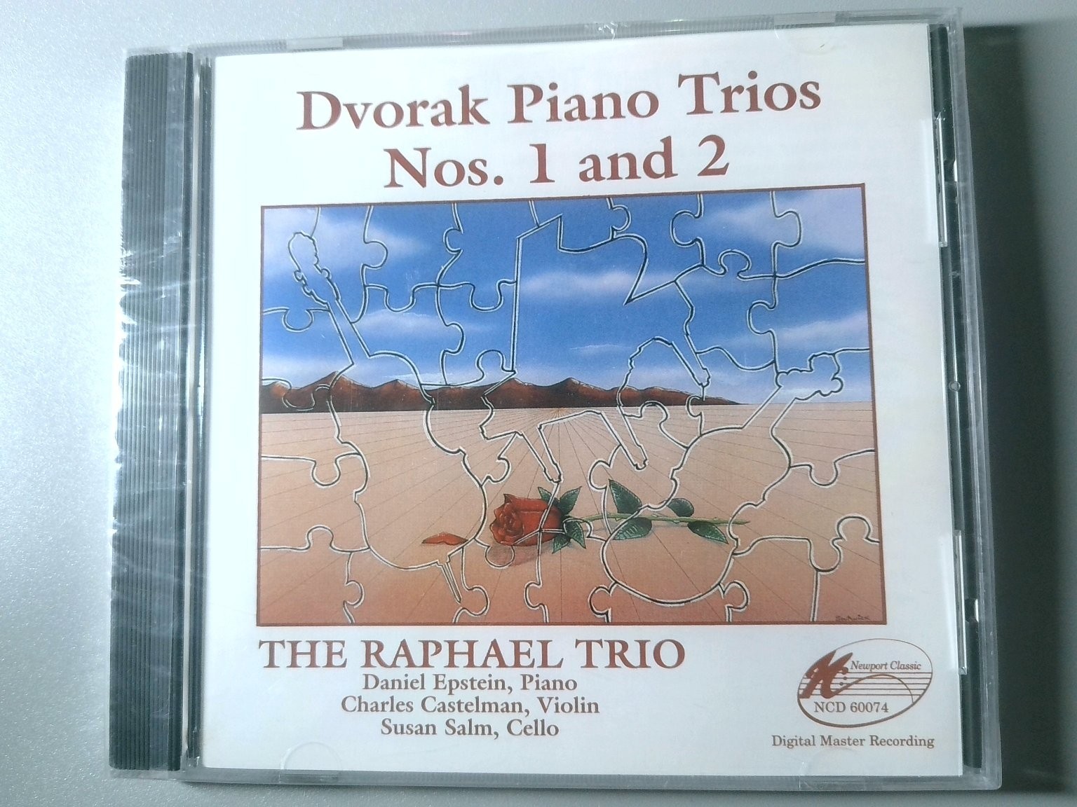 Dvorak Piano Trios Nos. 1 and 2 CD 1989 Newport Classic Classical