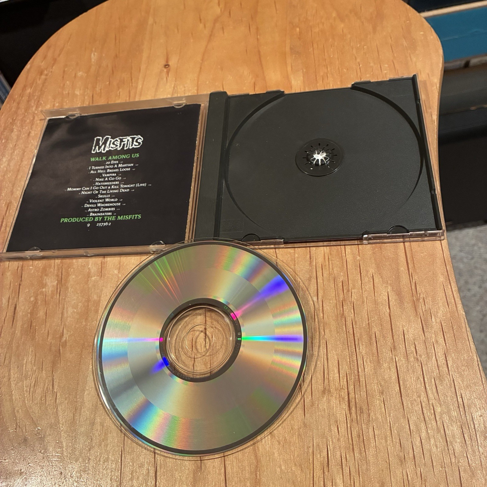 Misfits – Walk Among Us CD 80s US press glenn danzig samhain metallica balzac