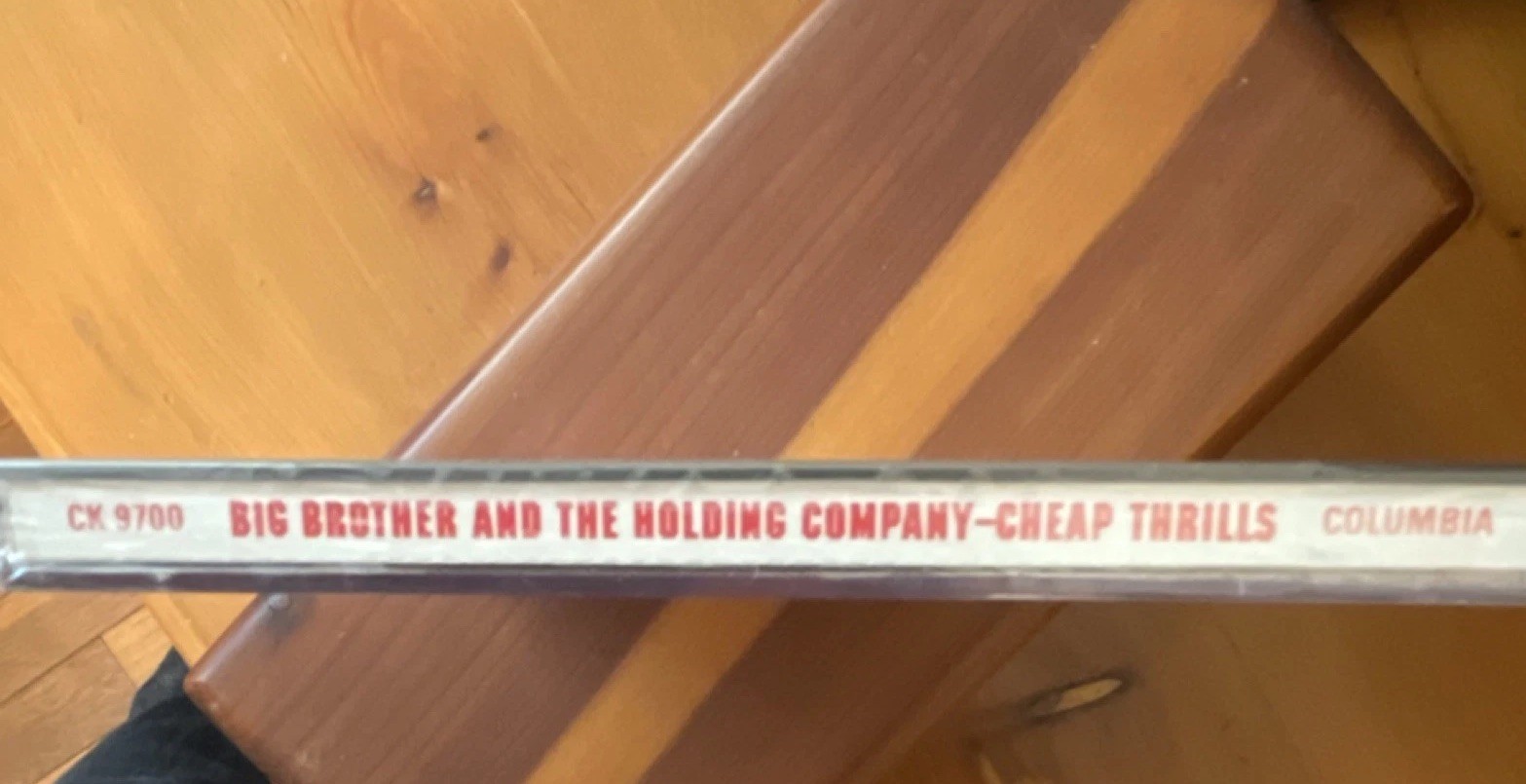 Big Brother & the Holding Company Cheap Thrills CD Columbia CX 9700 Rock New
