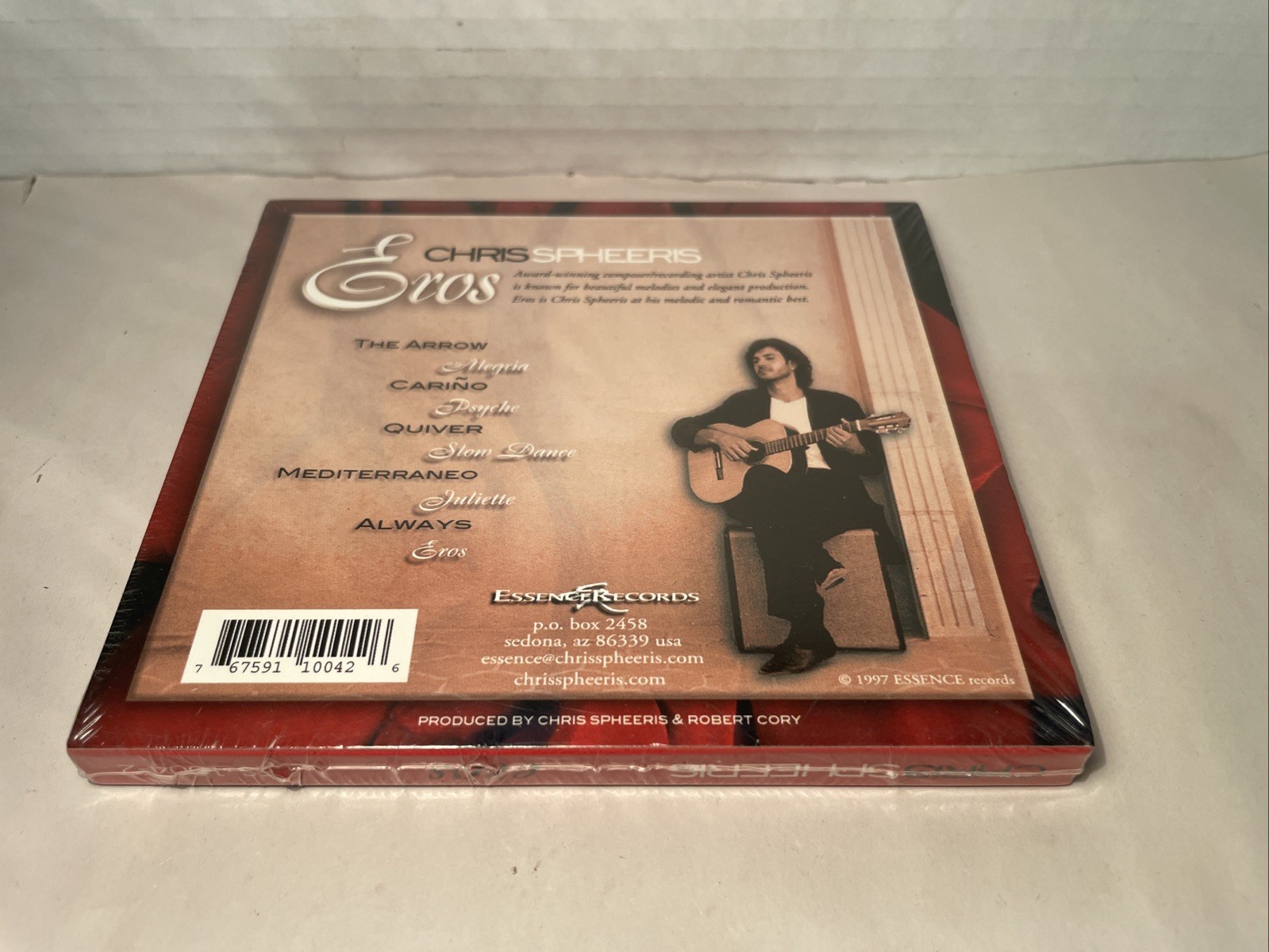 CHRIS SPEERIS - CD - Eros - w/ O Card slipcase - Brand New Sealed - 2003 version