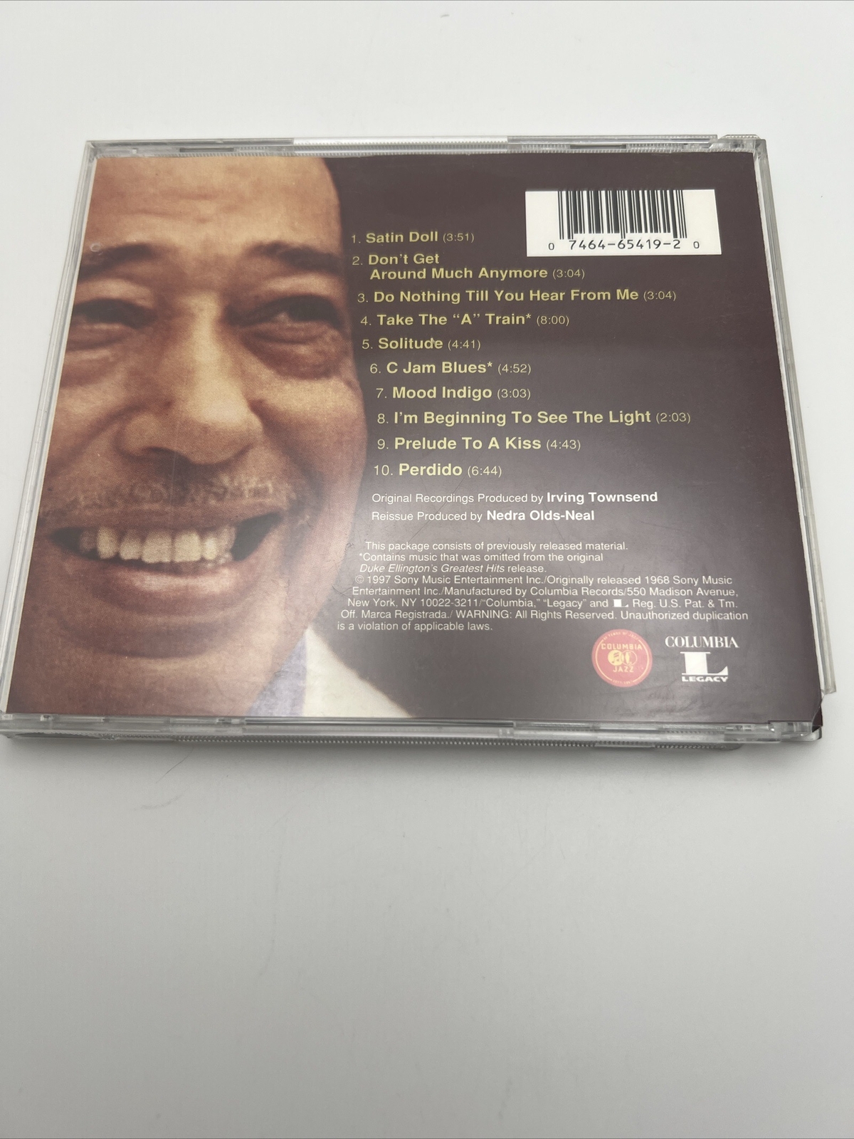 Duke Ellington - Greatest Hits CD. CD38
