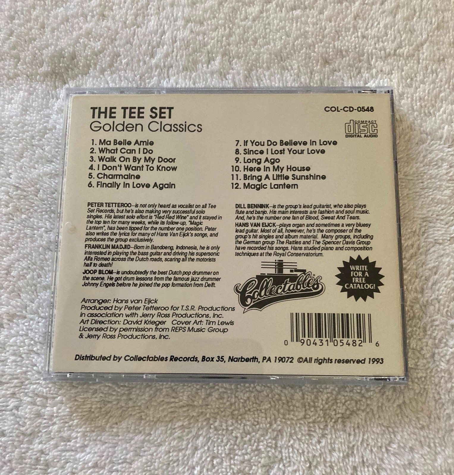 The Tee Set - Golden Classics (CD 1993 Collectables)
