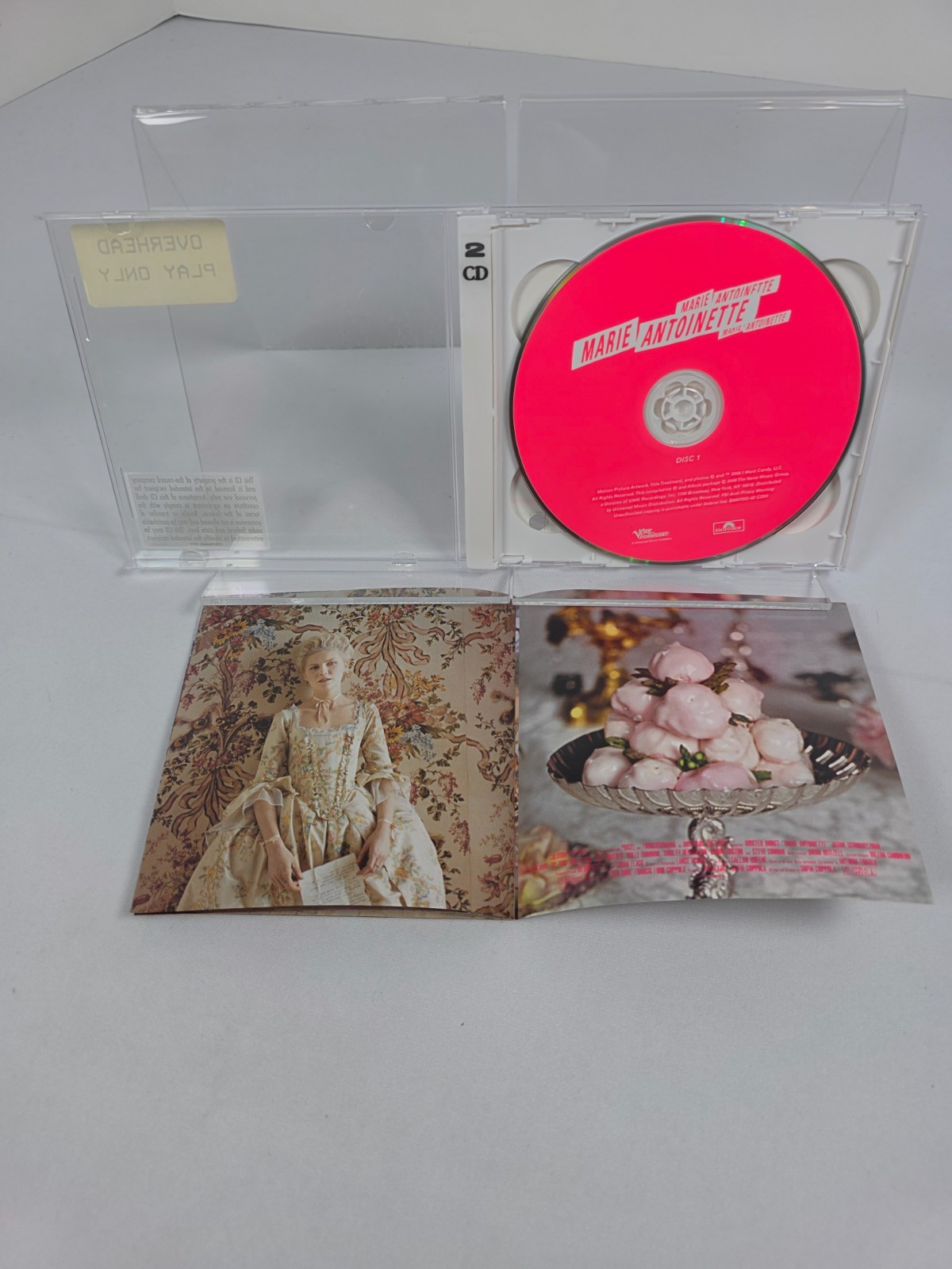 Marie Antoinette Promotional/Radio Copy Double CD Soundtrack - 2006 2-Disc Set