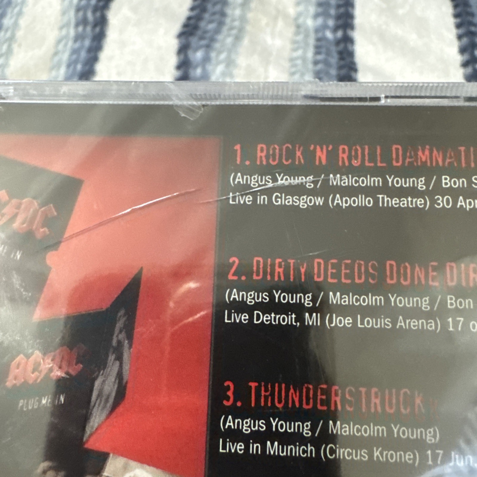 NEW READ* AC DC Plug Me In live Ep CD Limited Edition Live Ep Best Buy Exclusive