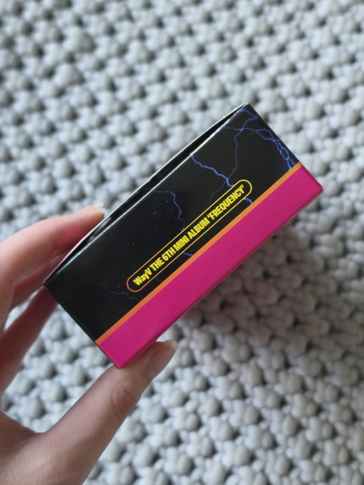 Kpop NCT WayV 6th Mini Album Frequency Package Ver. CD Trading Cards - Open - UK