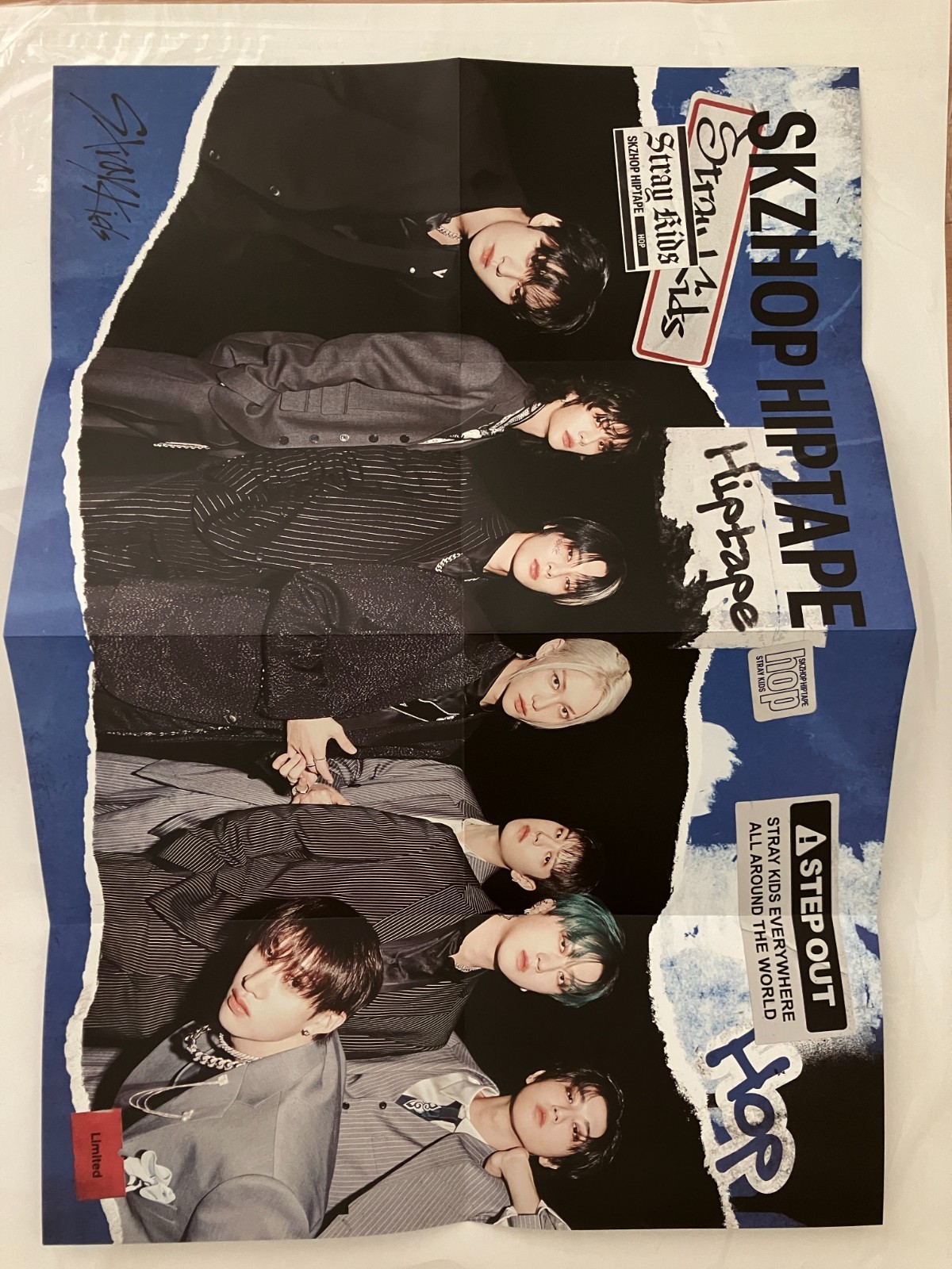 Stray Kids Hiptape Hop album (limited edition) plus freebies