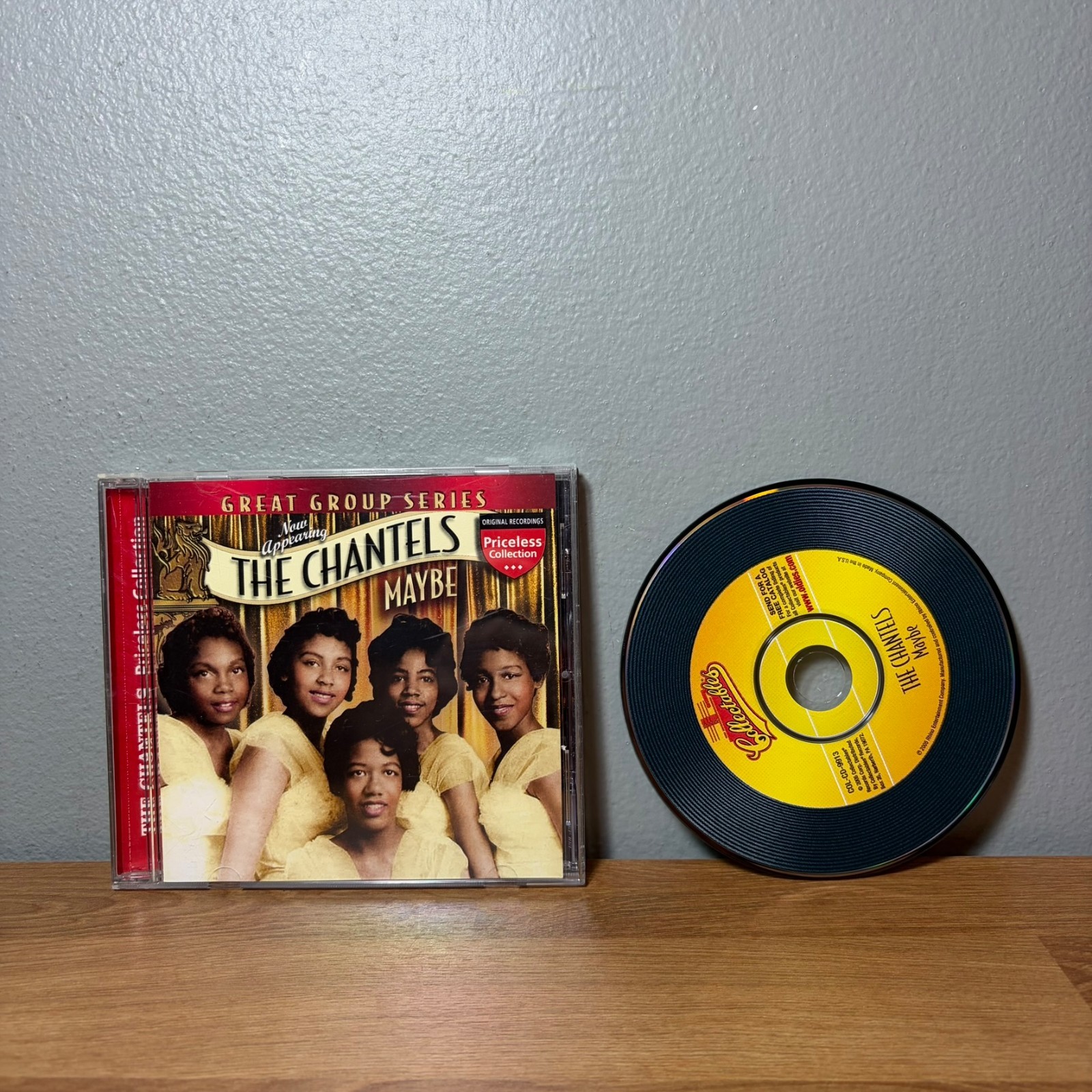 THE CHANTELS - Maybe - CD Priceless Collection