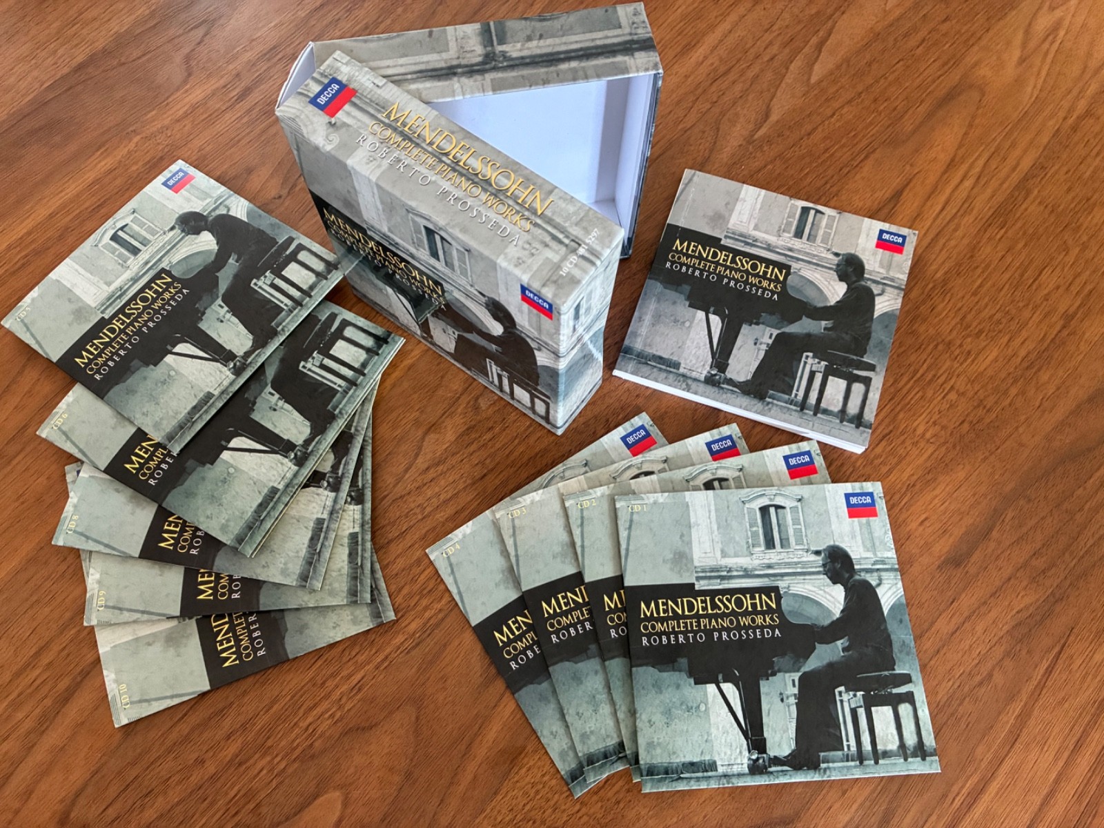 Mendelssohn: Complete Piano Works: Robert Prosseda: 10 CD Box Set