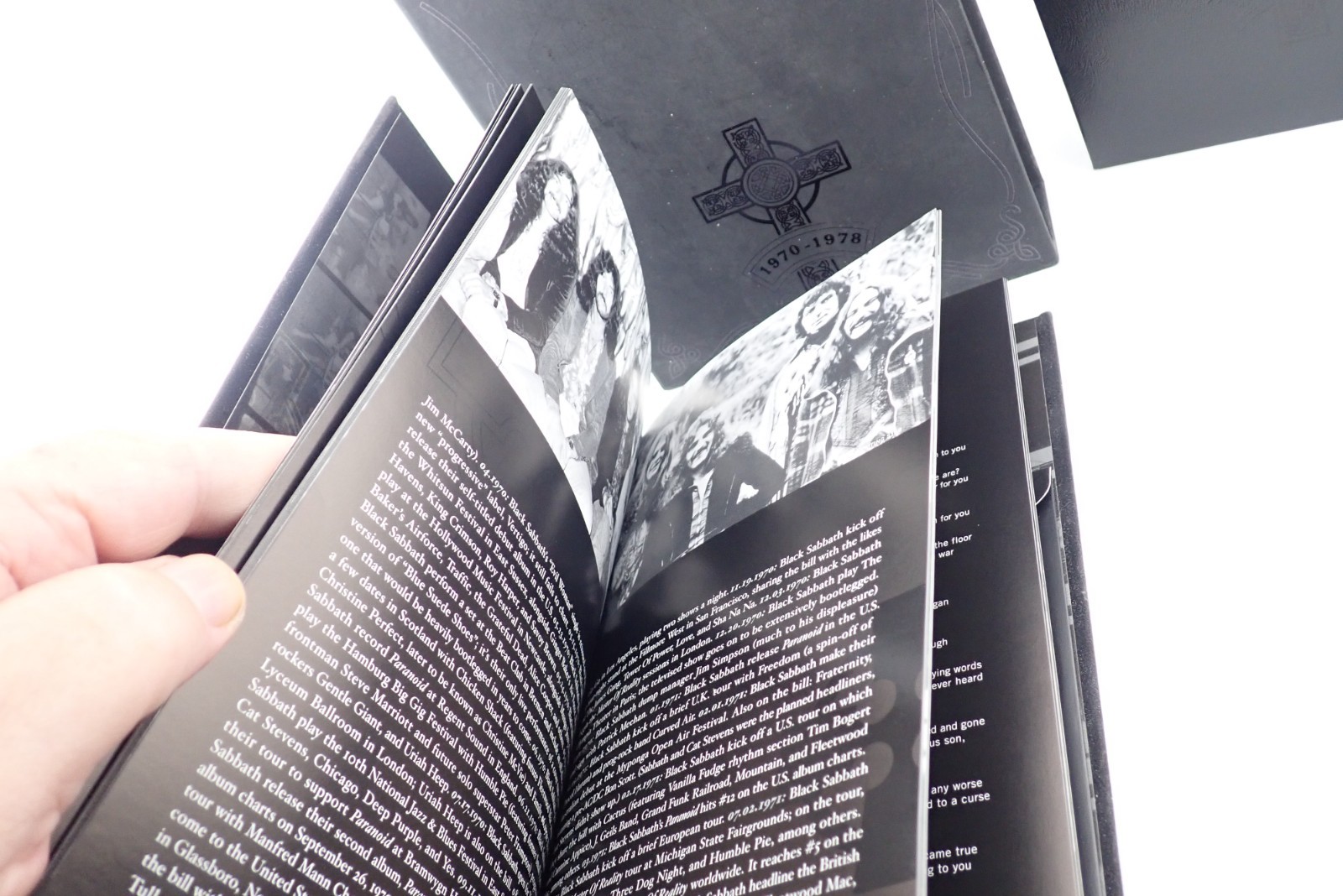 BLACK SABBATH The Black Box Complete Original 1970-1978 8 CD/DVD BOX SET! RARE!