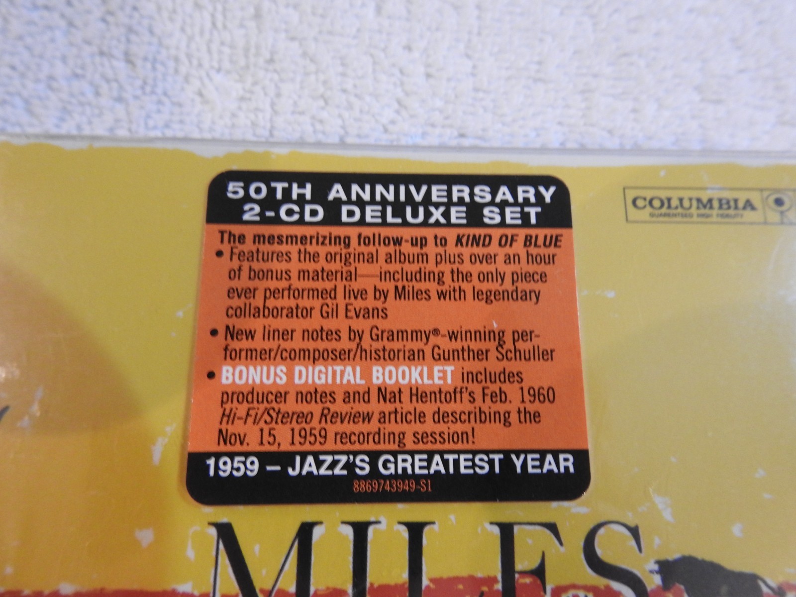 Miles Davis "Sketches Of Spain" BRAND NEW 50th Anniversary 2 CD Set! SEALED!