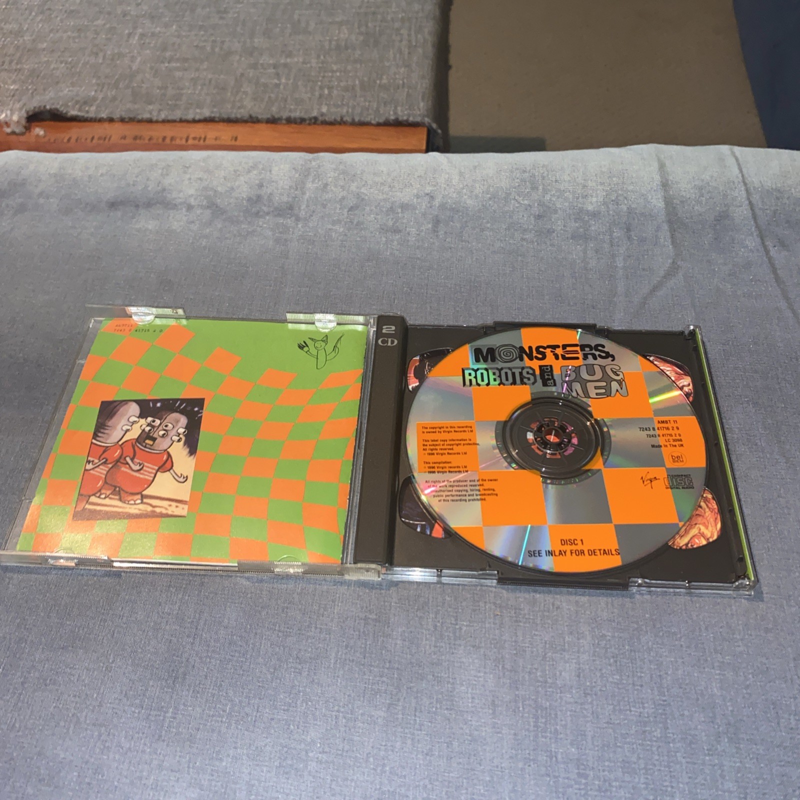 Monsters, Robots And Bug Men CD VGC A User’s Guide to the Rock Hinterland 1996