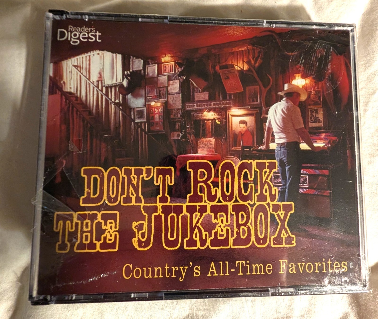 SEALED COUNTRY MUSIC BUNDLE - Two Readers Digest 4-Disc Sets - 8 CDs/155 Tracks