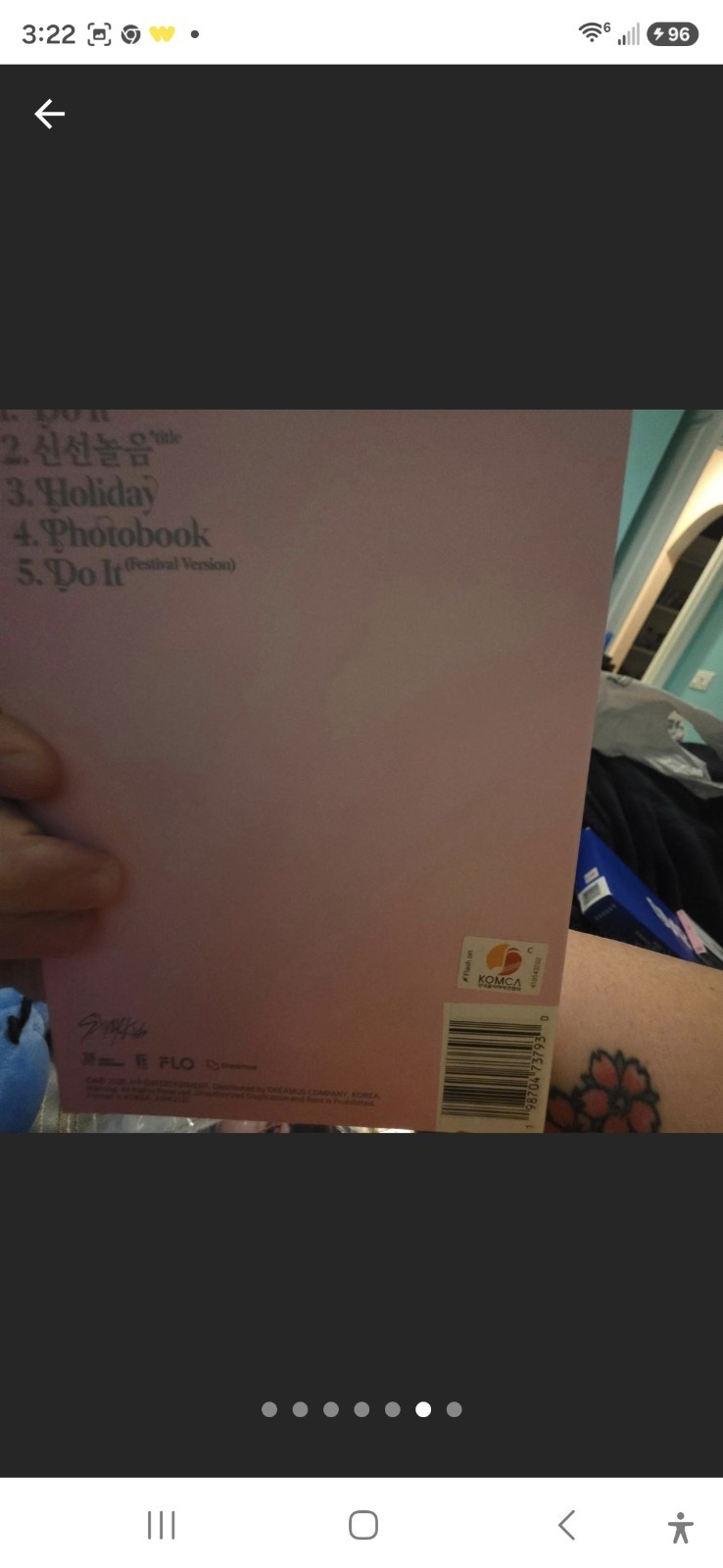 Stray Kids ODDINARY EP CD Pink 2022 JYP Entertainment Cardboard Sleeve