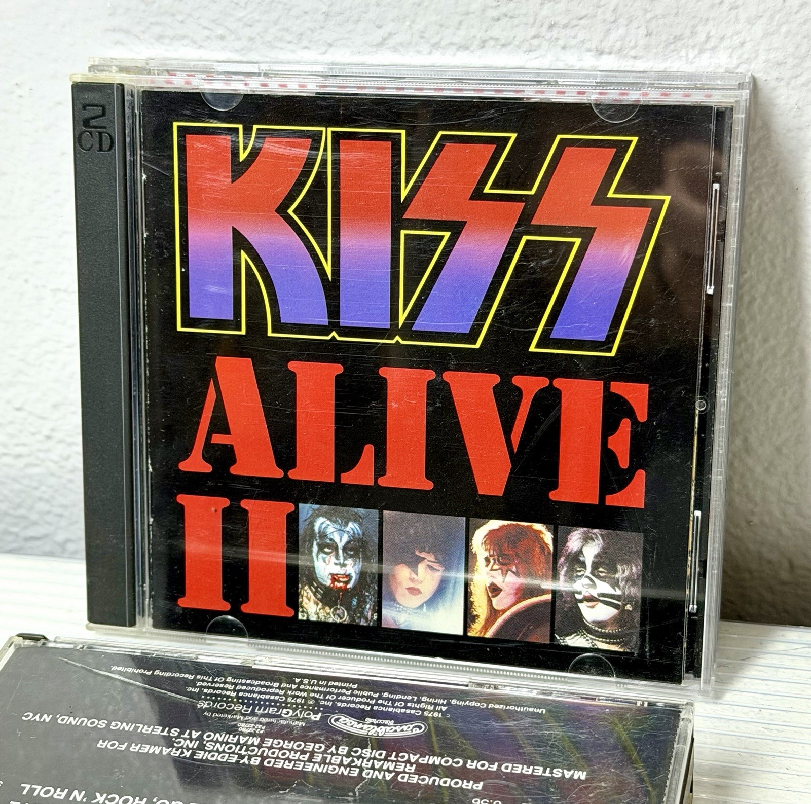 KISS ~ 3 CD Lot ~ Alive! Alive II & Hotter Than Hell 💥 💿 Rare 💥