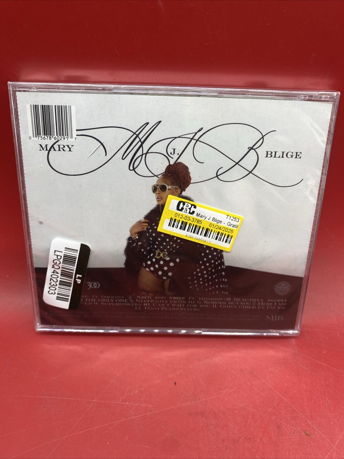 CD Mary J. Blige: Gratitude - + Exclusive Bonus Track NEW / SEALED