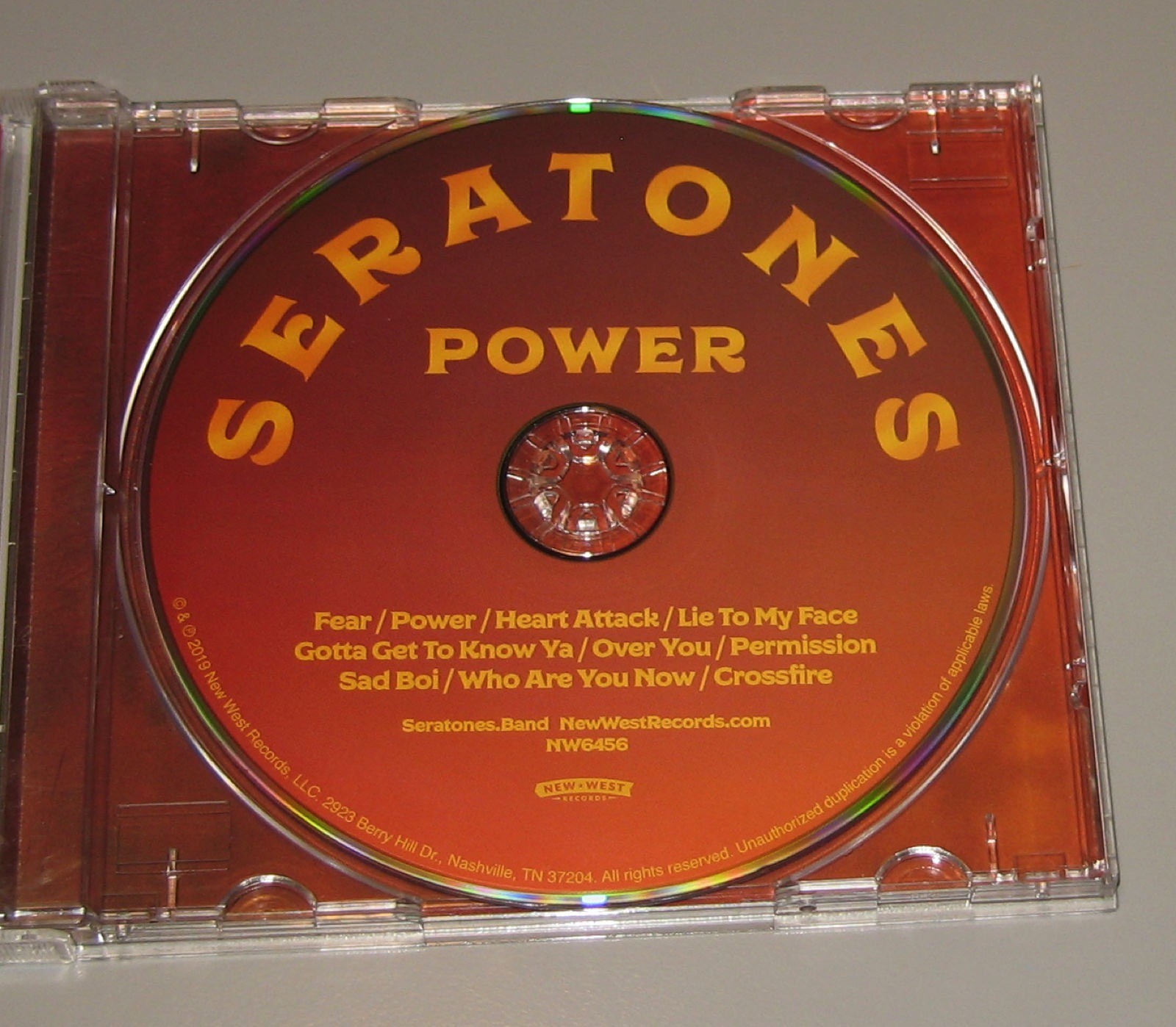 Seratones - Power (CD, 2019, New West Records)