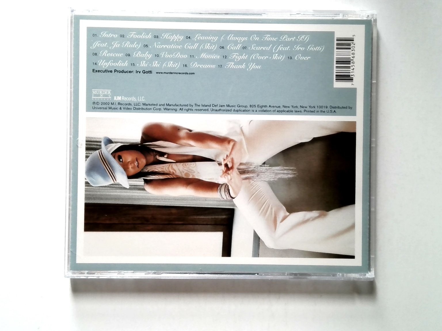 Ashanti – Ashanti CD 2002 Explicit Content R&B Hip Hop Murder Inc.