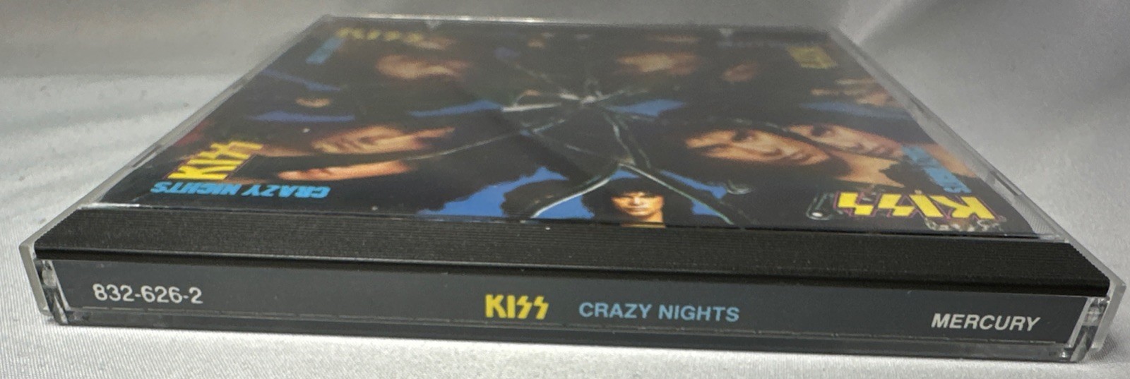 KISS Crazy Nights CD 832-626-2 West Germany 1st USA Pressing Carr Vintage Kiss