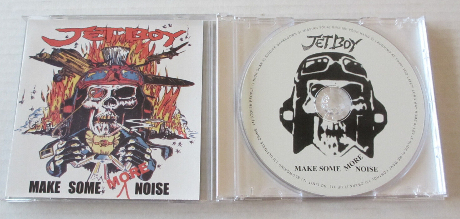 JETBOY- MAKE SOME MORE NOISE CD 1999 80s HAIR METAL GLAM POISON / HANOI ROCKS