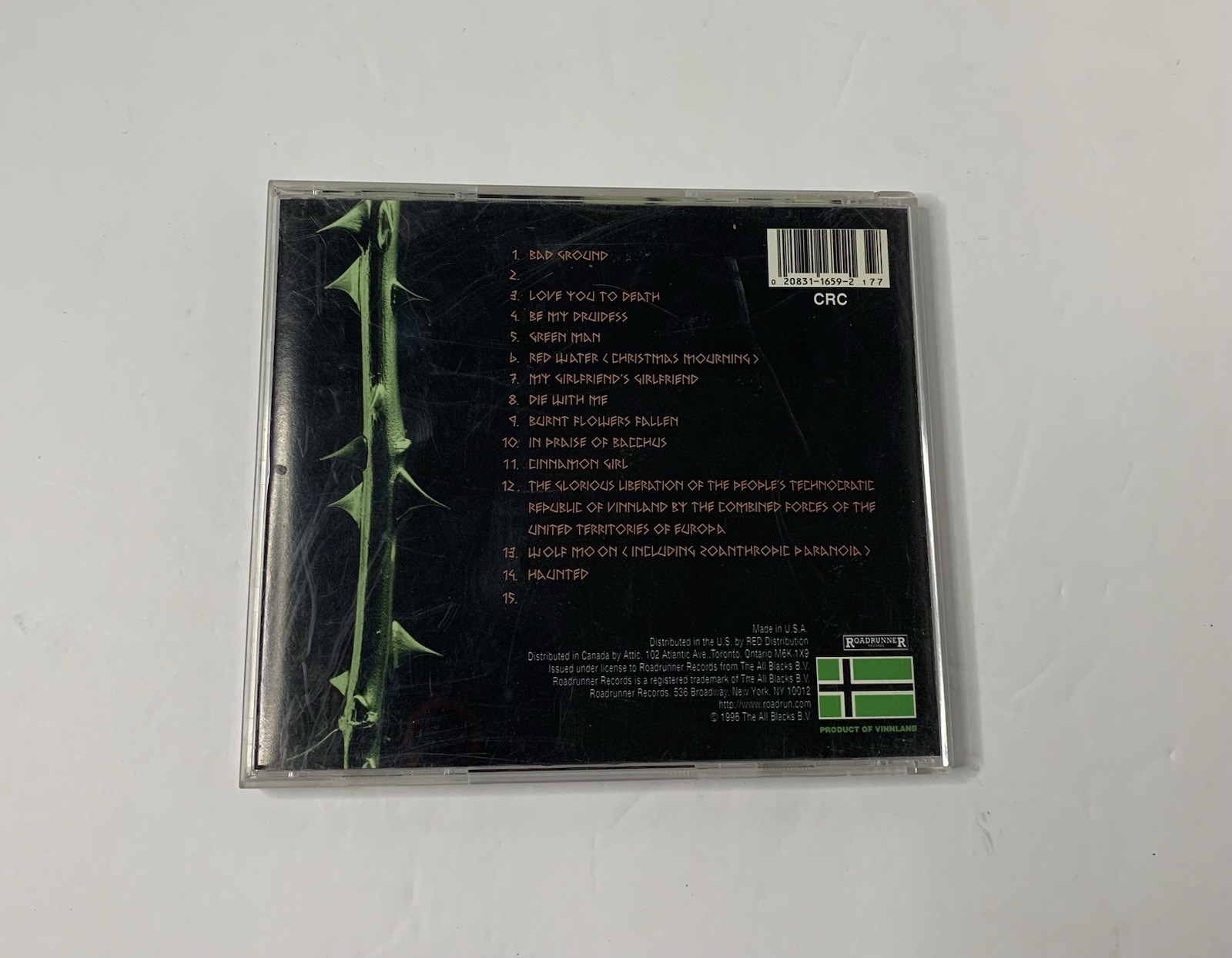 Type O Negative - October Rust (CD, 1996, Roadrunner) Original Press Goth Heavy